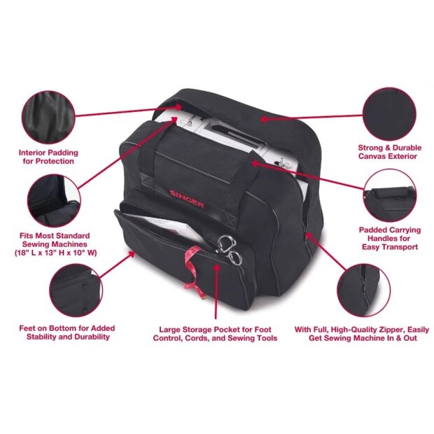 SINGER Universaltasche - weiß
